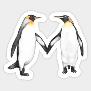 Penguins love Sticker